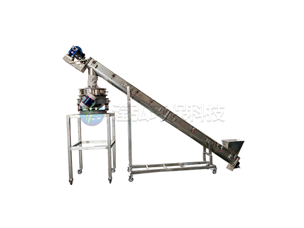 可移動(dòng)大傾角U型螺旋輸送機(jī)